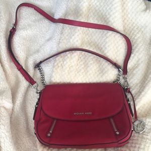 Michael Kors reddish/ pink crossbody and top handle shoulder bag